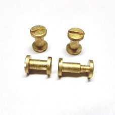Brass Nut Bolts for Backguard (4 Sets)