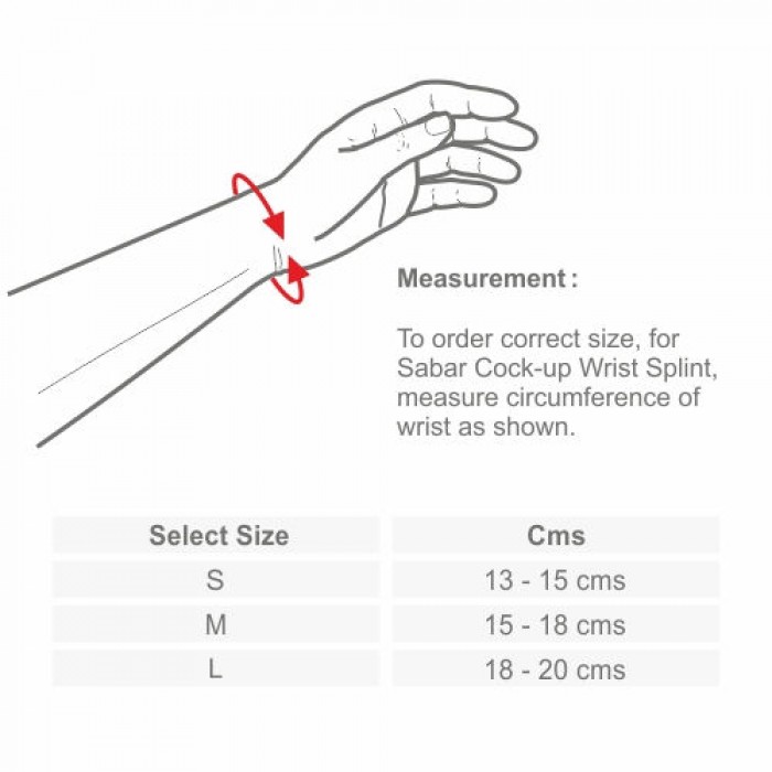 Cock up Wrist Splint